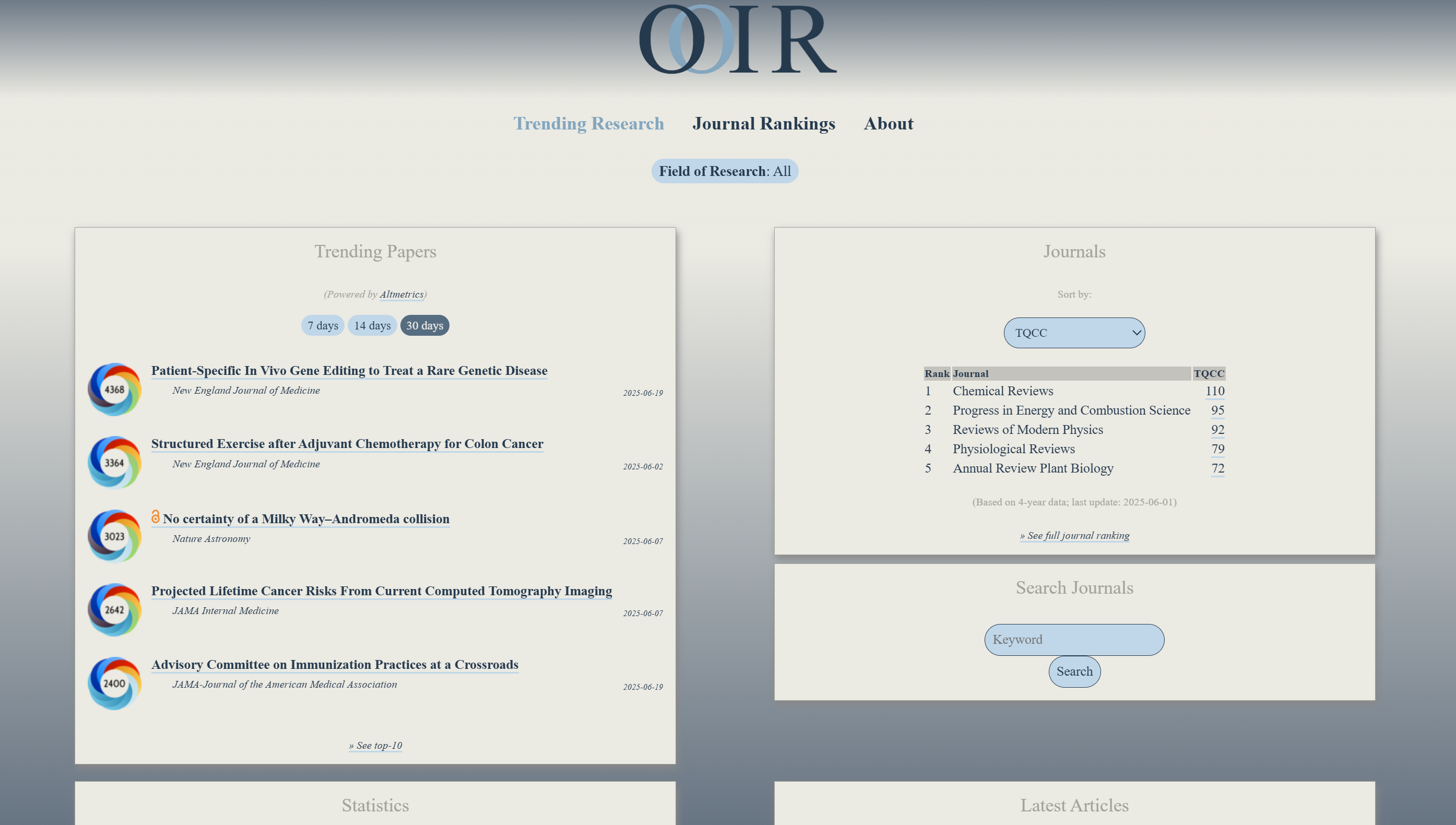 OOIR website